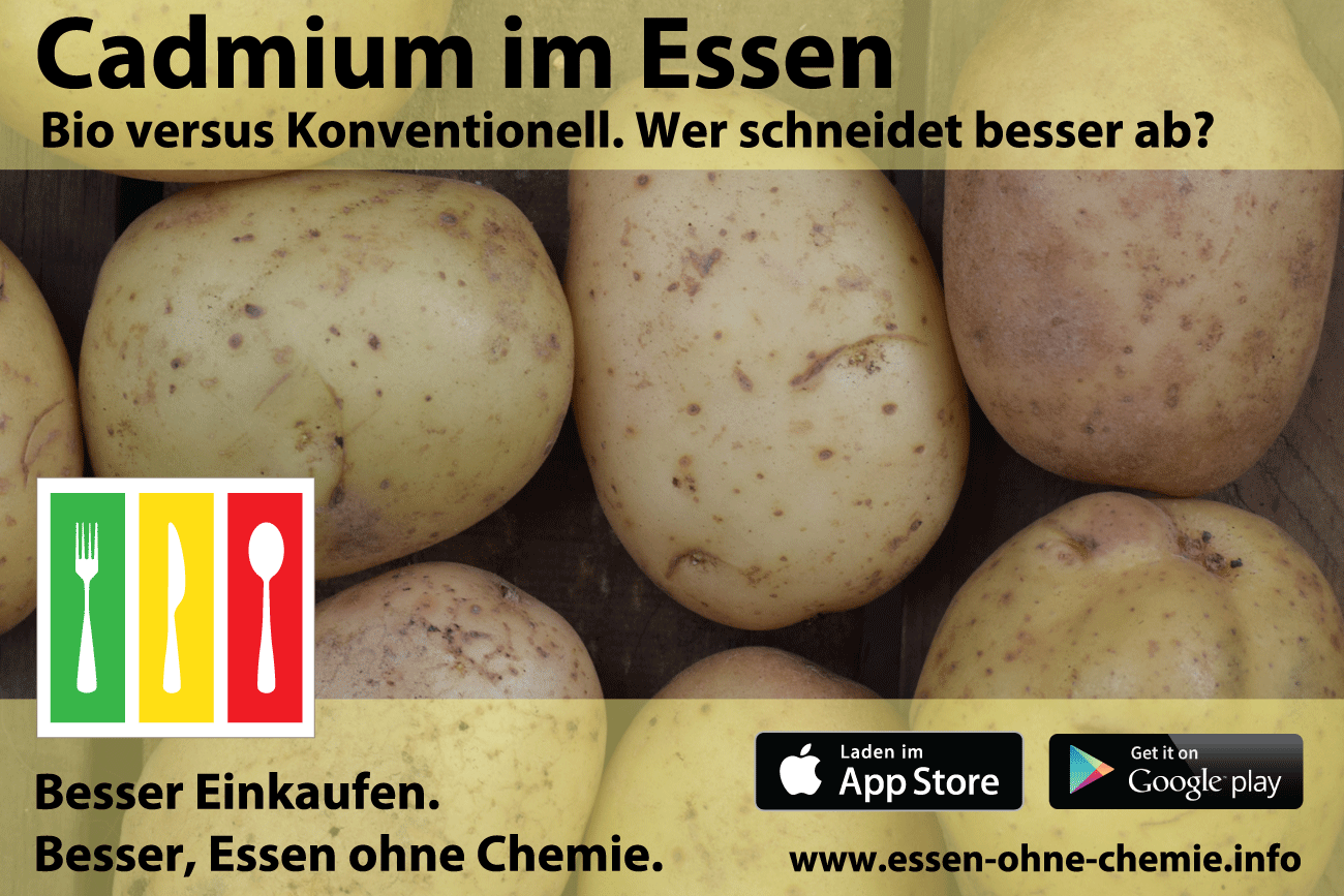 Kartoffeln Können Cadmium Enthalten. Ist Bio Besser?